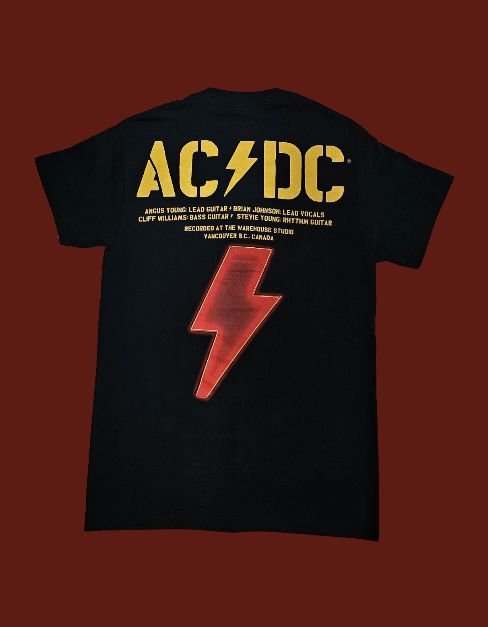 Playera AC/DC "PWR UP"