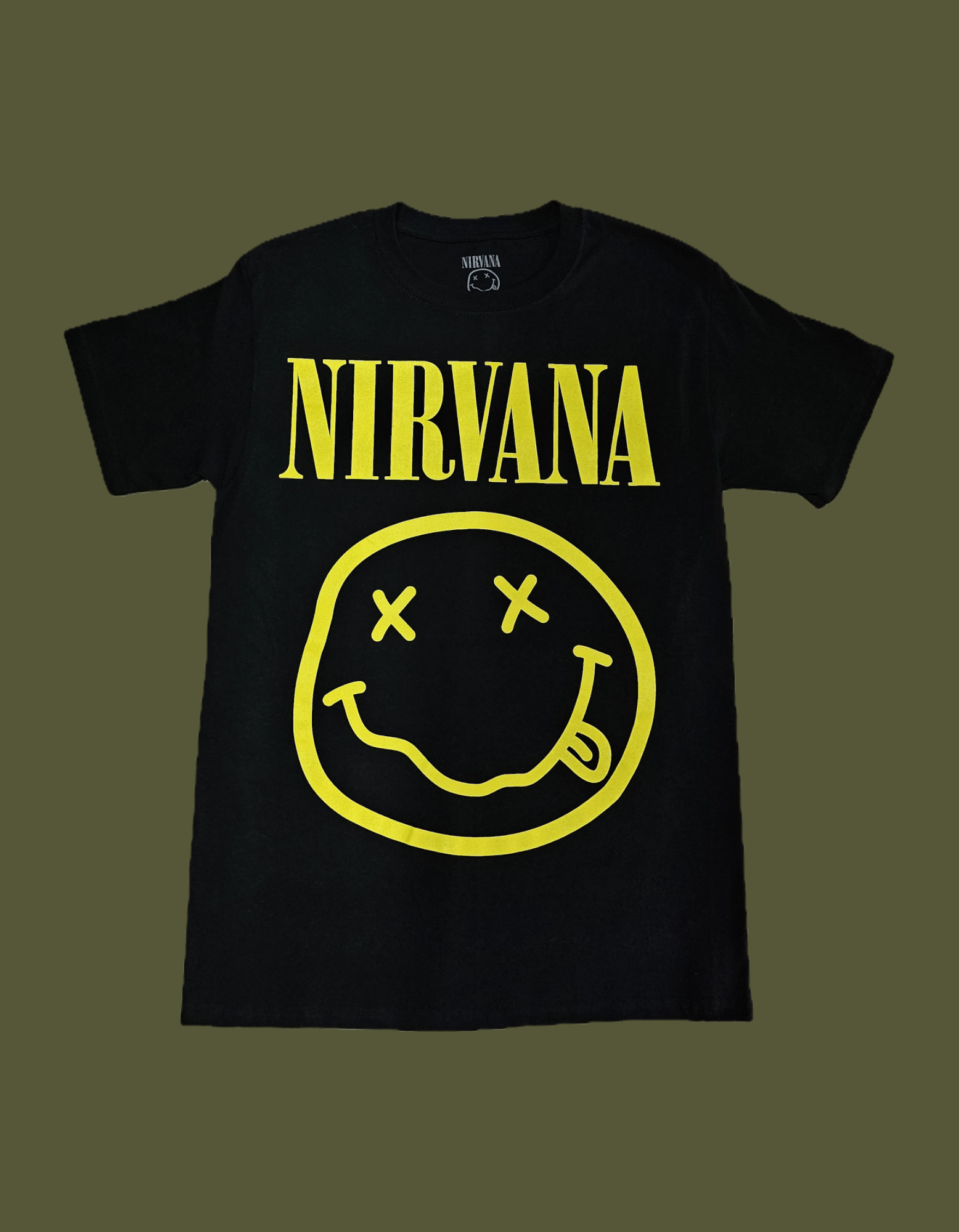 Playera Nirvana "Smile Face"