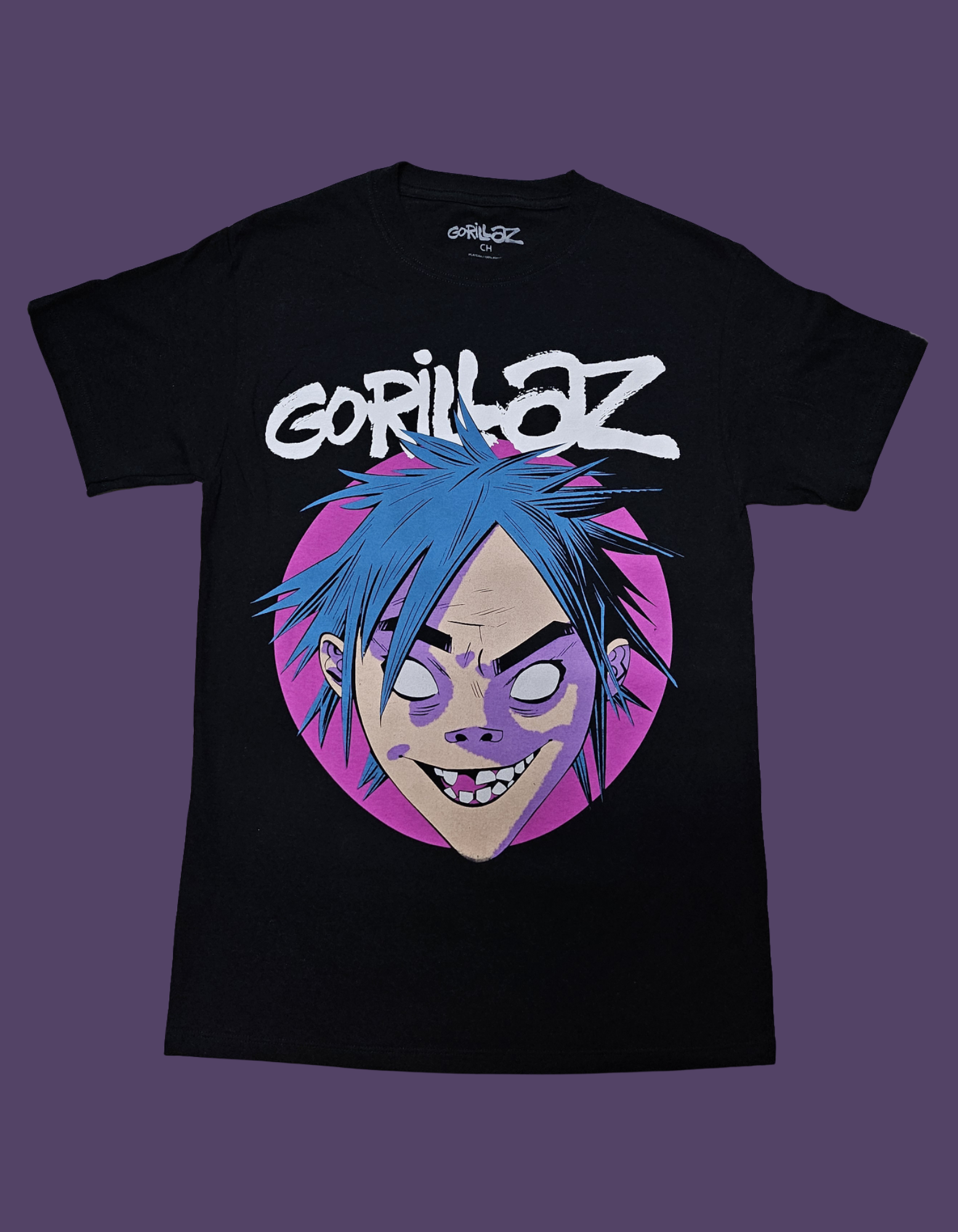 Playera Gorillaz 2D