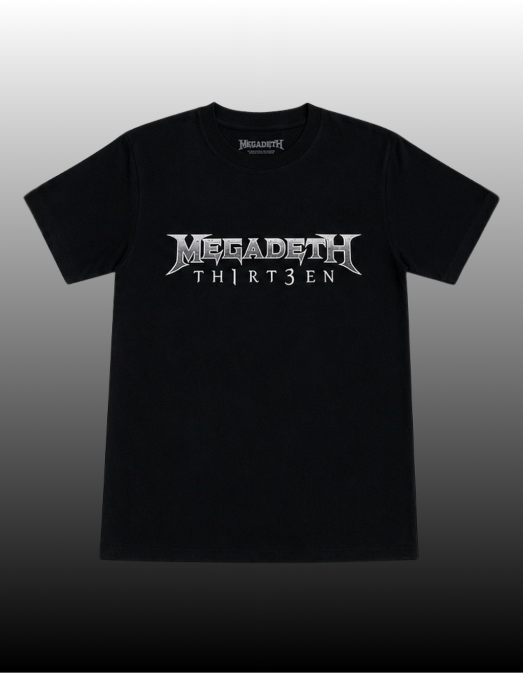 Playera Megadeth  "Th1rt3en"