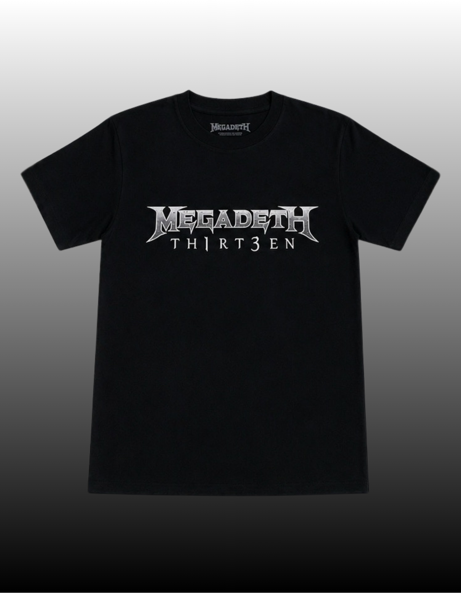 Playera Megadeth  "Th1rt3en"